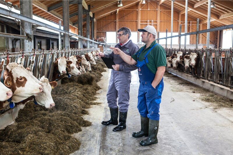 Tierarzt und Landwirt (Quelle: TGD Oö)